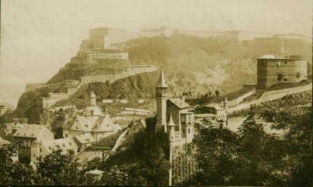 Feste Ehrenbreitstein und Kaponniere Klausenberg, um 1890