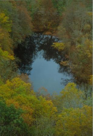 Teich der Burg Pyrmont in der Eifel (Photo: Manfred Böckling)